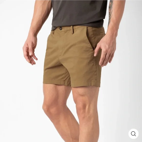 Bearbottom Stretch Chino Shorts Bundle - Brown, Tan, and Green (5.5”) - Picture 2 of 4